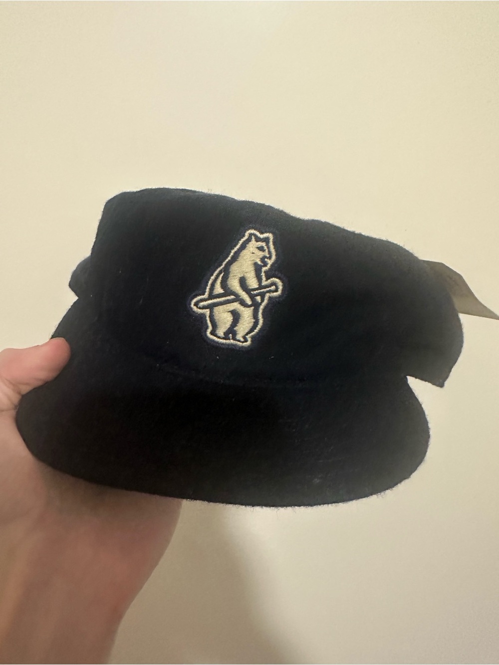 Vintage adjustable Wool Chicago Cubs 1914 retro hat see pictures has issues